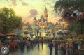 Disneyland 50e anniversaire Thomas Kinkade